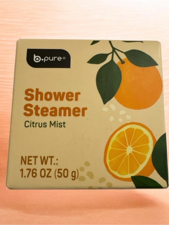 b pure Other - Citrus Mist Shower Steamer - Orange